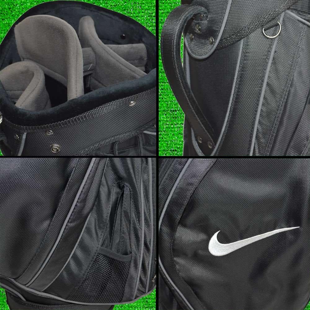 NIKE GOLF ナイキ キャディバッグ９型【ブラック】中古！