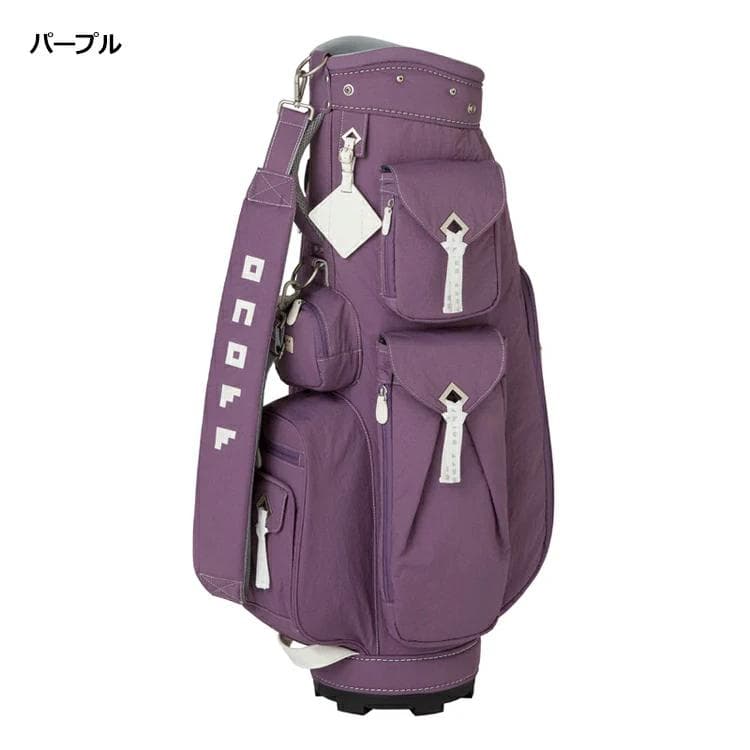 新品 ONOFF オノフ レディース キャディバッグ OB0726 パープル