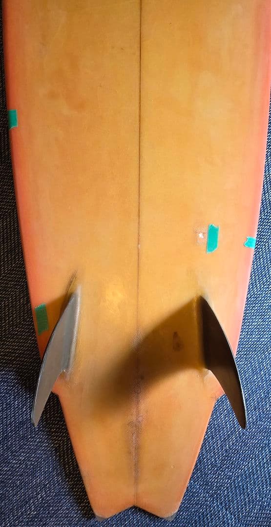 希少 BUTTERED SURFBOARDS 5'9 Twin Fish
