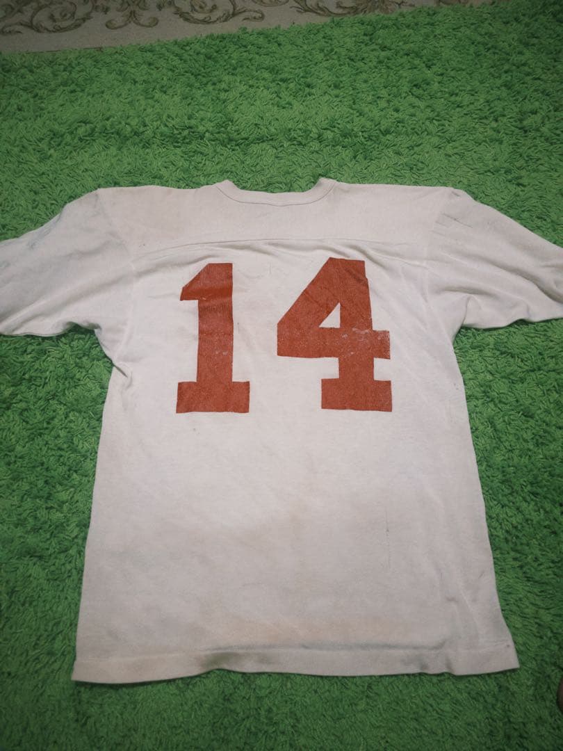 80s 前期　Champion フットボールt vintage size L