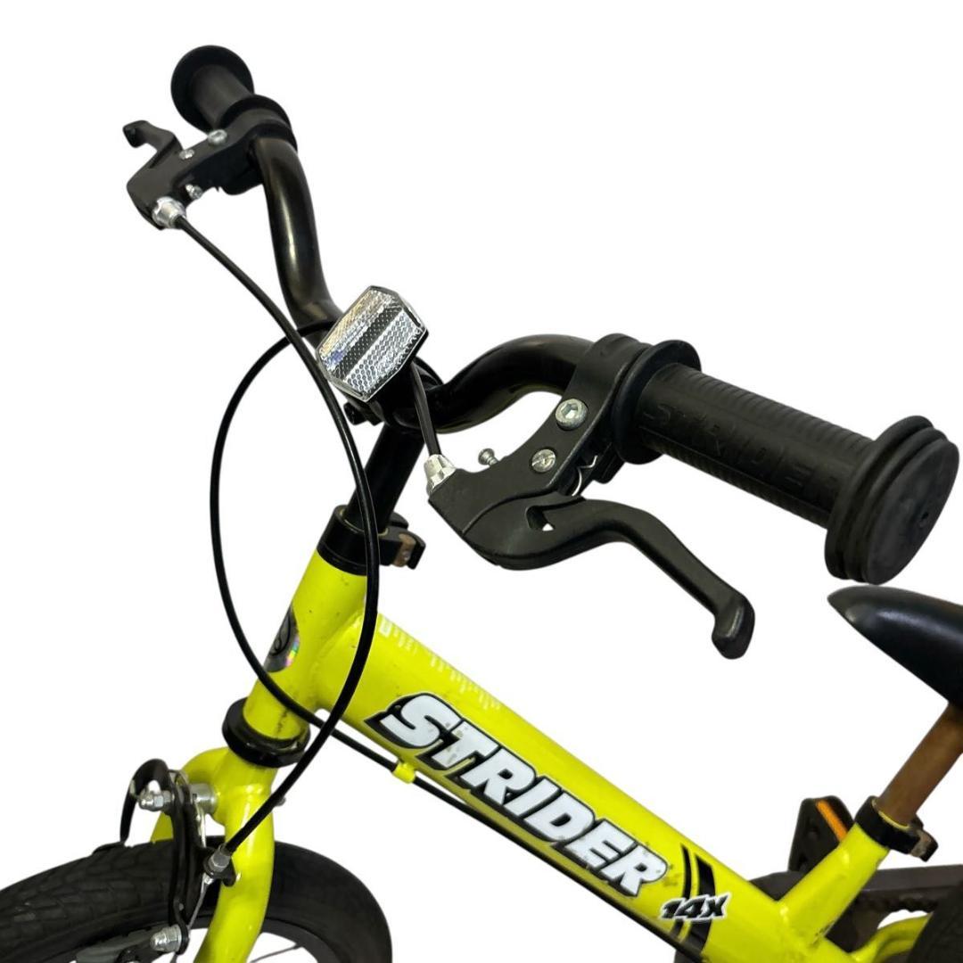希少　ストライダー　14x イエロー ブレーキ　ペダル付き STRIDER