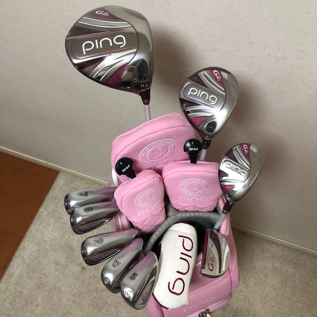 ☆新品　未使用　☆PING GLe2 ゴルフクラブセット　レディース