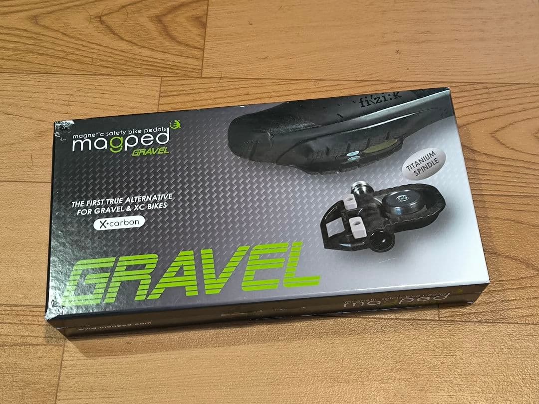 magped GRAVEL ビンディングペダル チタン軸 200N