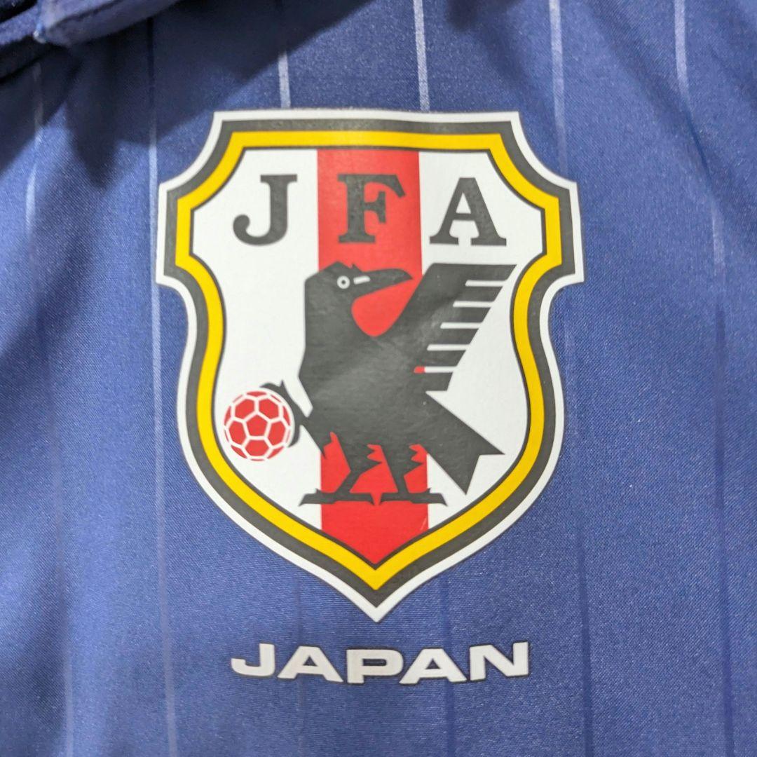 【adidas】日本代表 JFA 中綿ジャケット L ネイビー クリーニング済