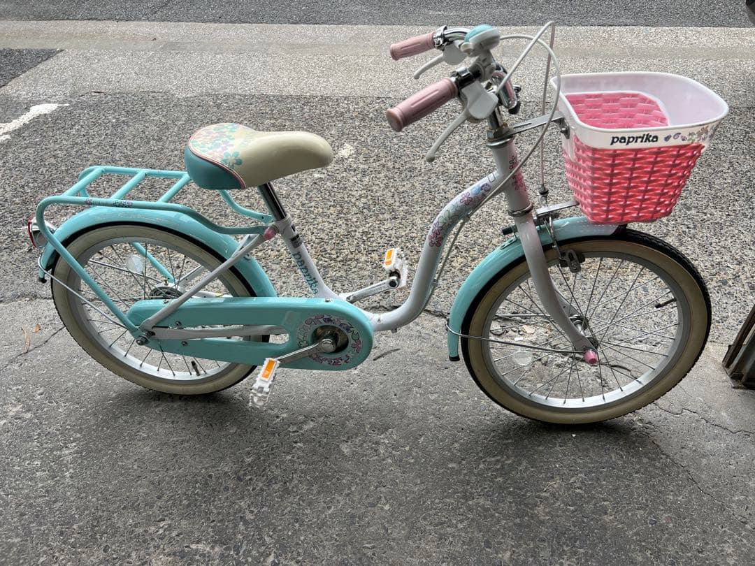 18インチ paprika パプリカ 幼児用自転車 補助無し キッズ自転車