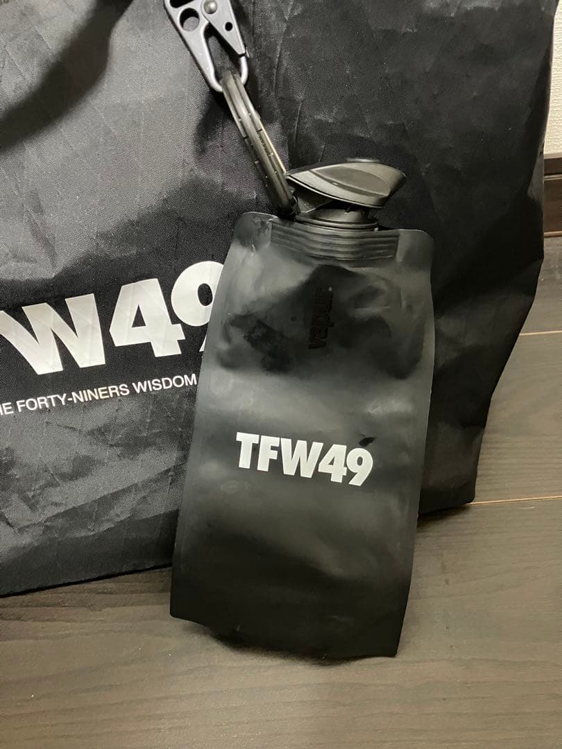 TFW49 X-PAC トートバッグ　BIG 完売品　ブラック　おまけ付き