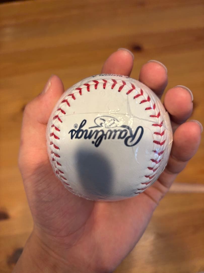 Dodgers 野球ボールとバットキーチェーンセット
