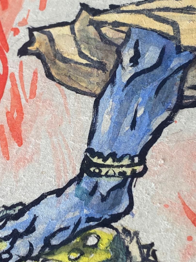 2884❣️近藤　大理　　絵画　　金剛夜又明王