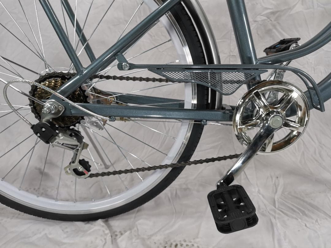 超お得 新品KF24 自転車 シティサイクル シマノ製7段5
