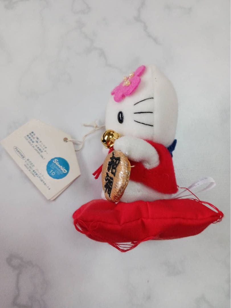 ハローキティ 招き猫 キーホルダー レア