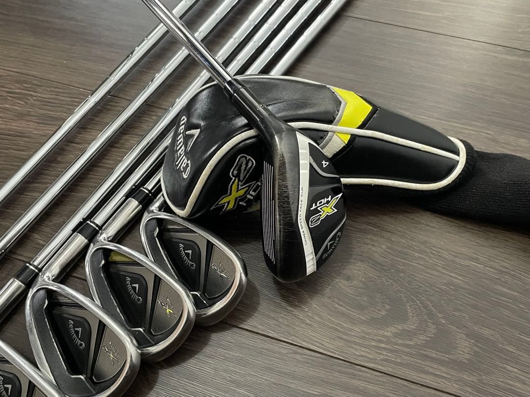 Callaway キャロウェイx2hot アイアンセット　4UT 7本セット