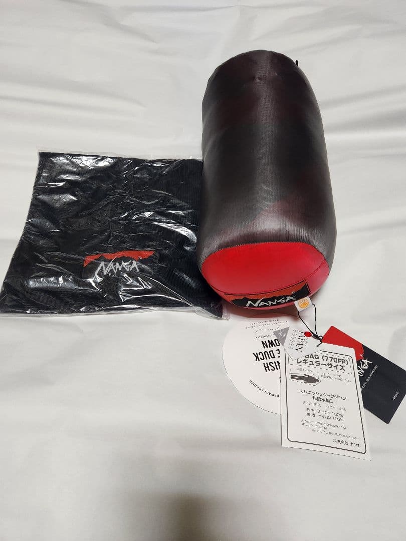 NANGA UDD BAG 450DX レッド