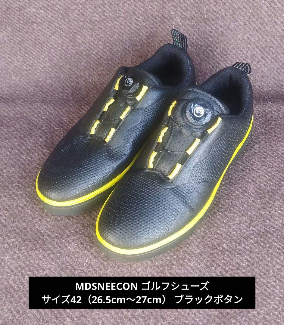 MDSNEECON ゴルフシューズ サイズ42（26.5cm〜27cm）