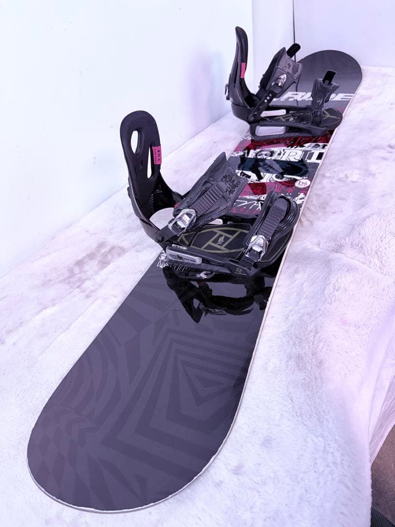RIDE AGENDA 153cm スノーボードセット 初心者おすすめ バインL