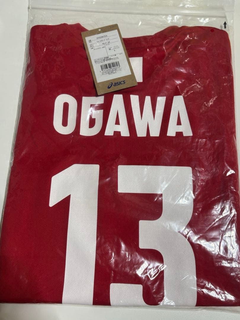 小川智大　日本代表応援Tシャツ　2024　Lサイズ