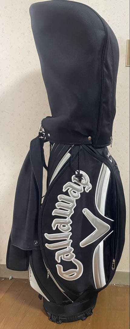 キャロウェイ Callaway キャディバッグ ブラック メンズ 5分割デカロゴ