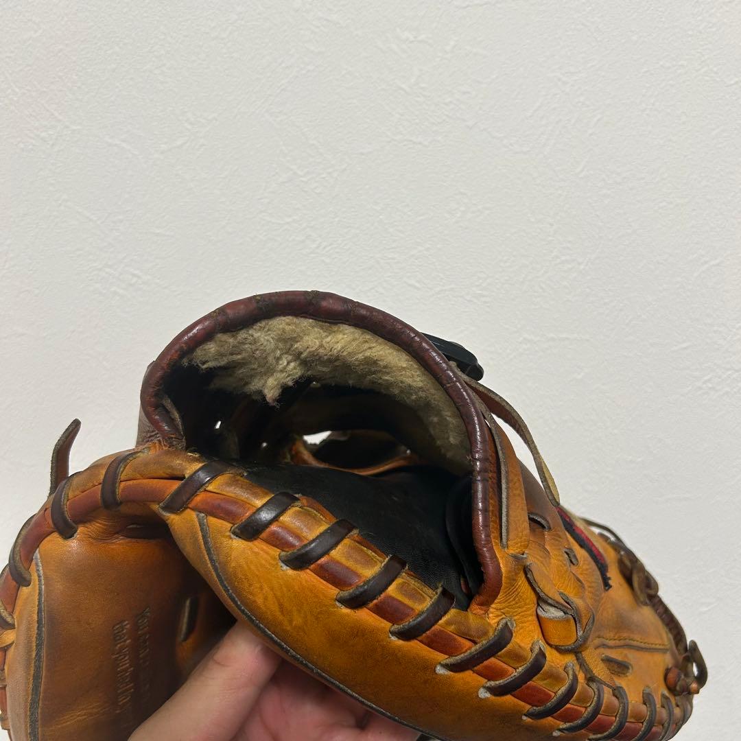 硬式 キャッチャーミット 浅め　HATAKEYAMA 捕手用グローブ 野球