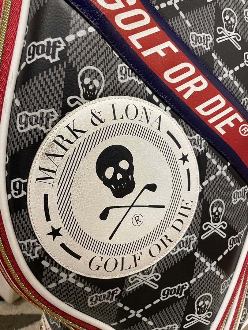 極美品MARK&LONA完売品　早い物勝ち⭐︎希少⭐︎モノグラム　ネームプレート付き