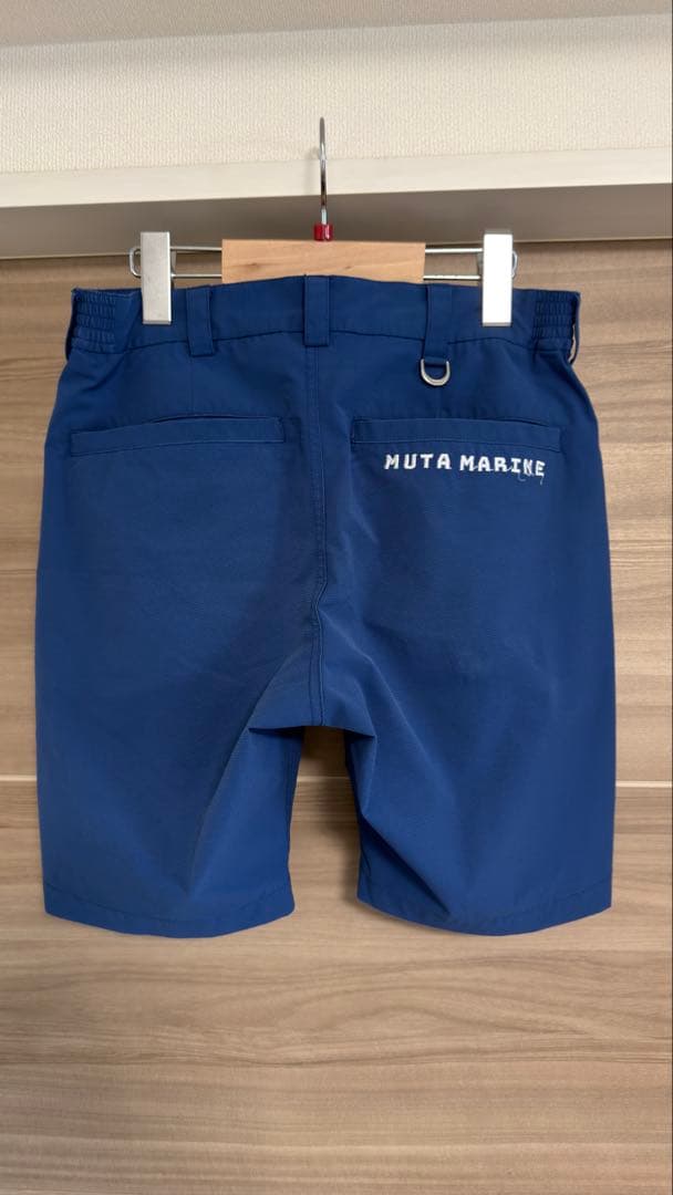 MUTA MARINE ネイビー ショートパンツ
