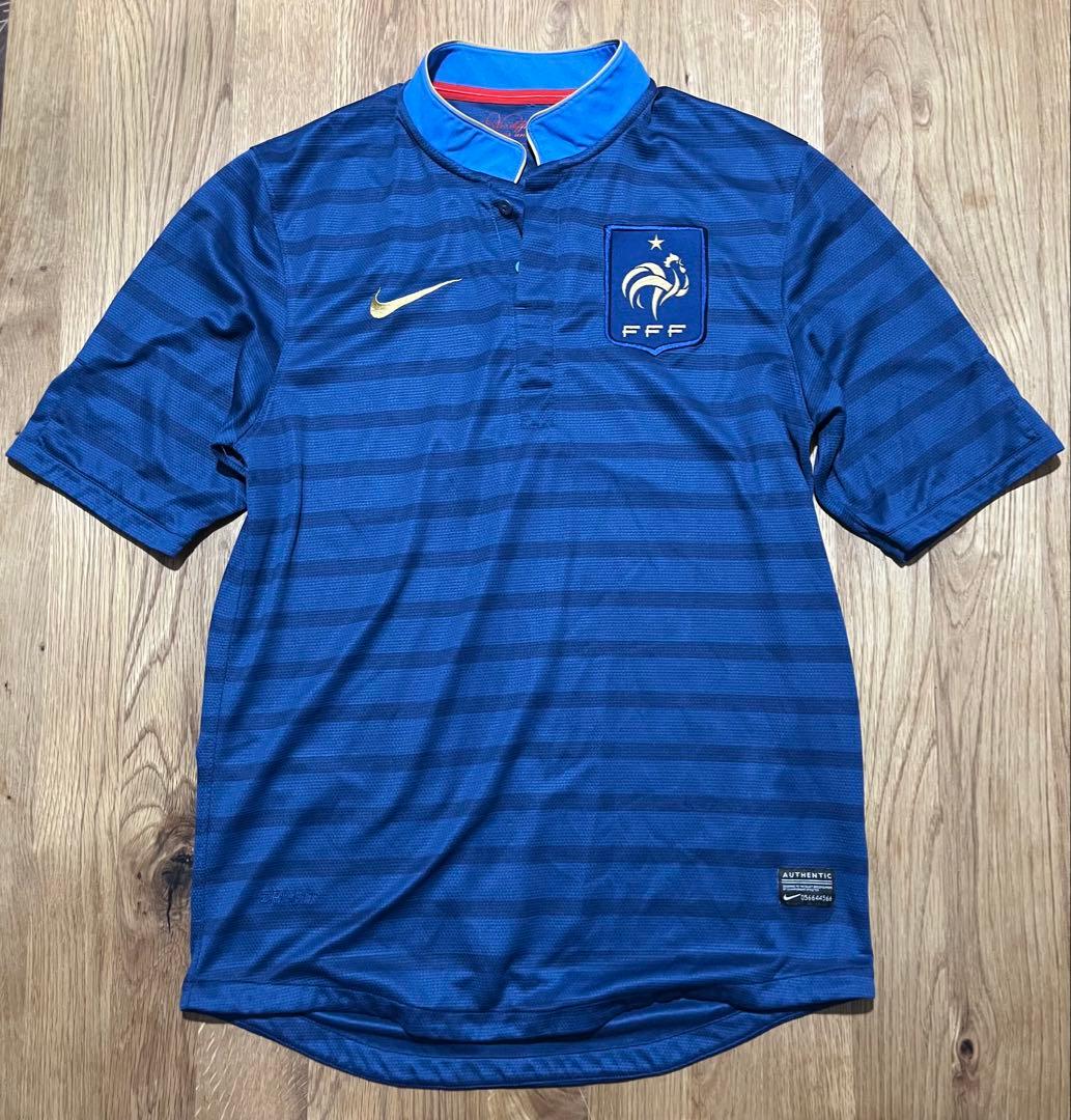 【Sサイズ】サッカー フランス代表 ユニフォーム 2012年 襟付き
