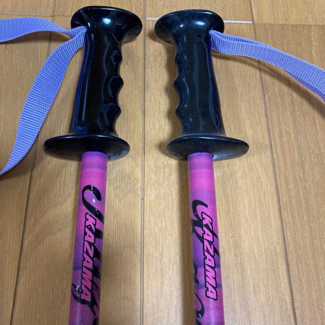 ⭐︎タイムセール⭐︎KAZAMAスキー板・ポールセット&Hartスキーブーツ23cm