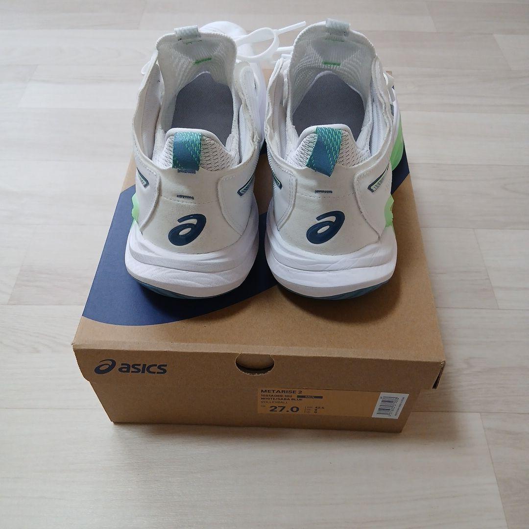 新品並みの美品　ASICS RISE2 バレーボールシューズ 27cm