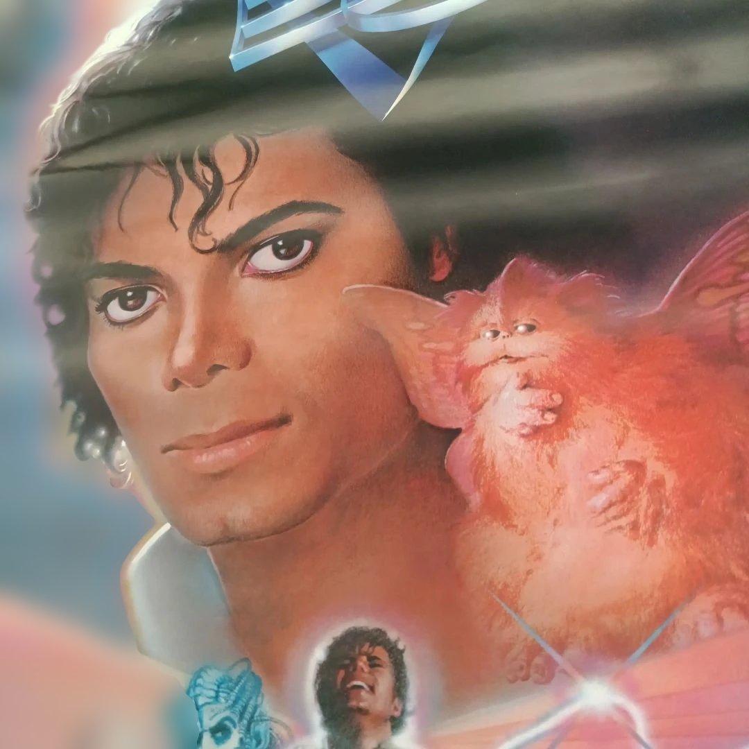 MICHAEL JACKSON ディズニーランド キャプテンEO ポスター