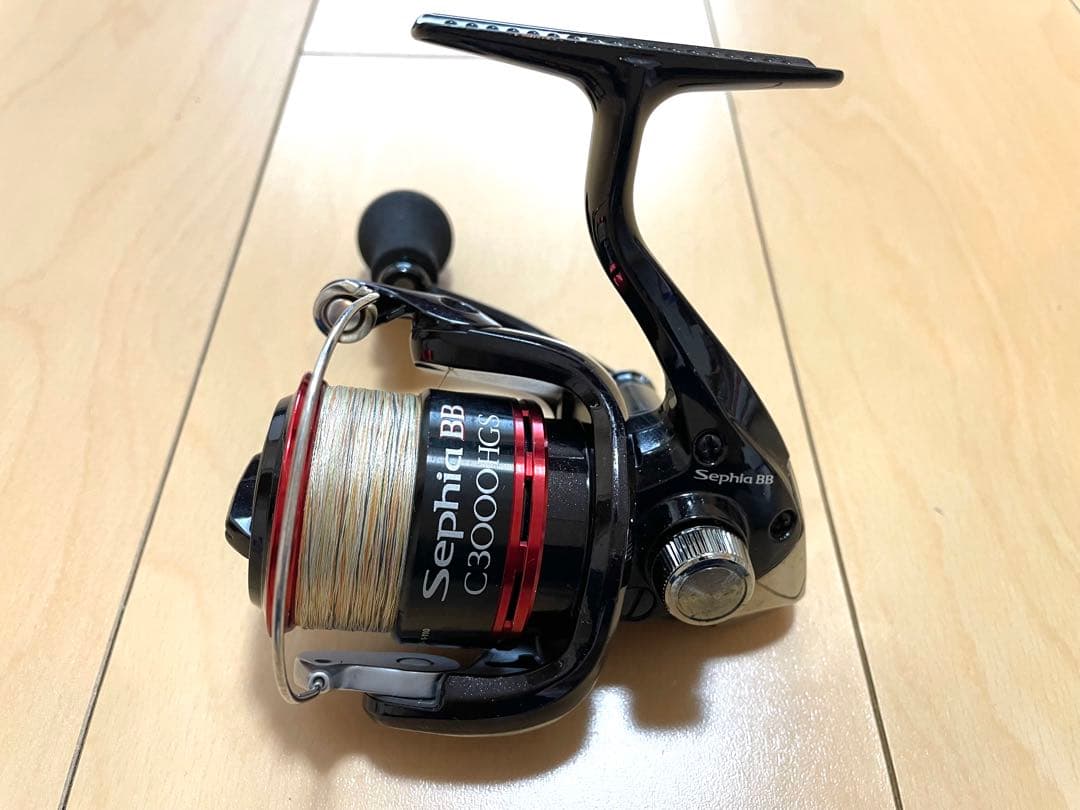 シマノSephia BB C3000HGS スピニングリール エギング 釣り