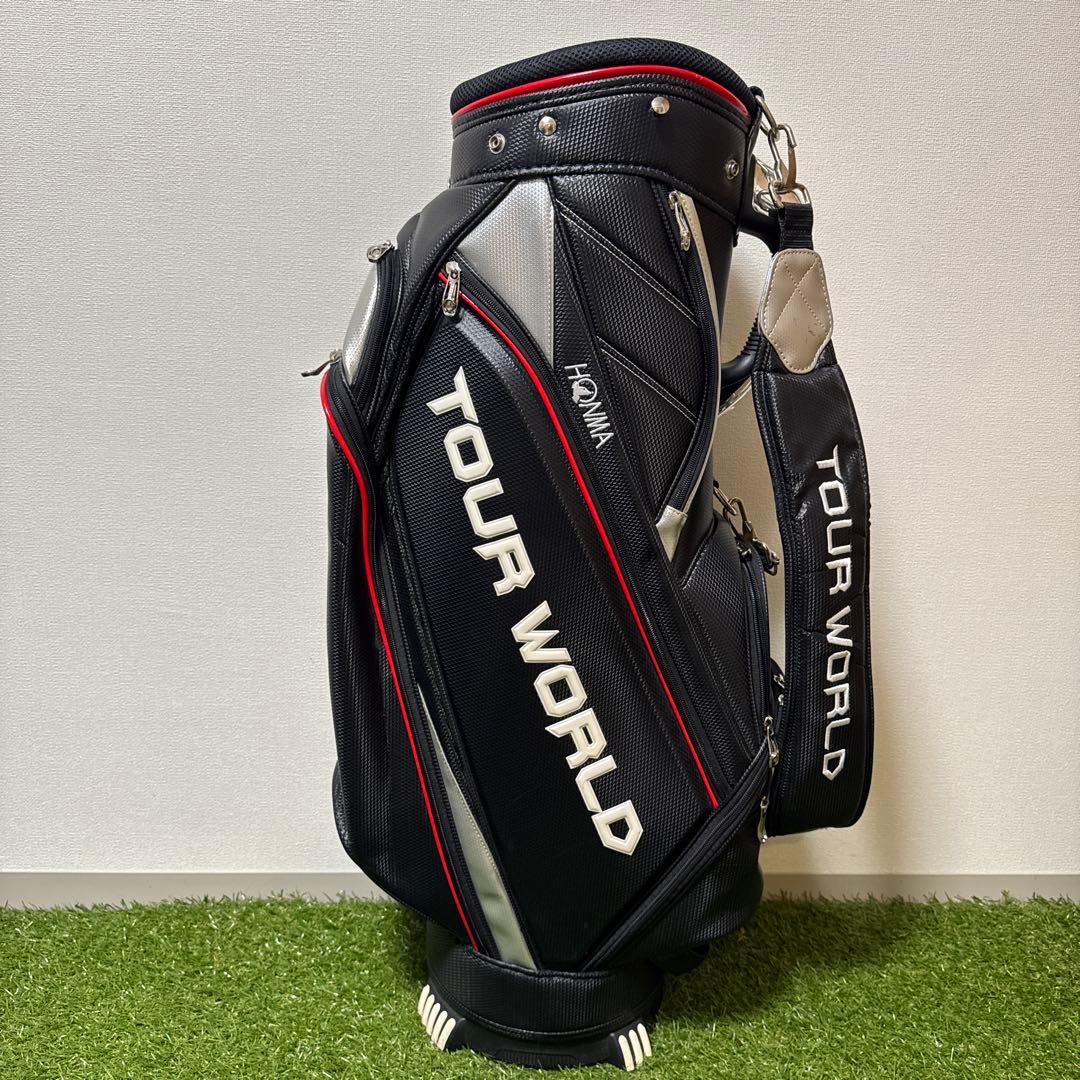 HONMA 本間ゴルフ TOUR WORLD キャディバッグ 訳あり