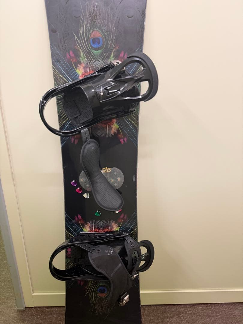 ROME SDS146cm + BURTONバインセット 予備パーツ＋保証書付