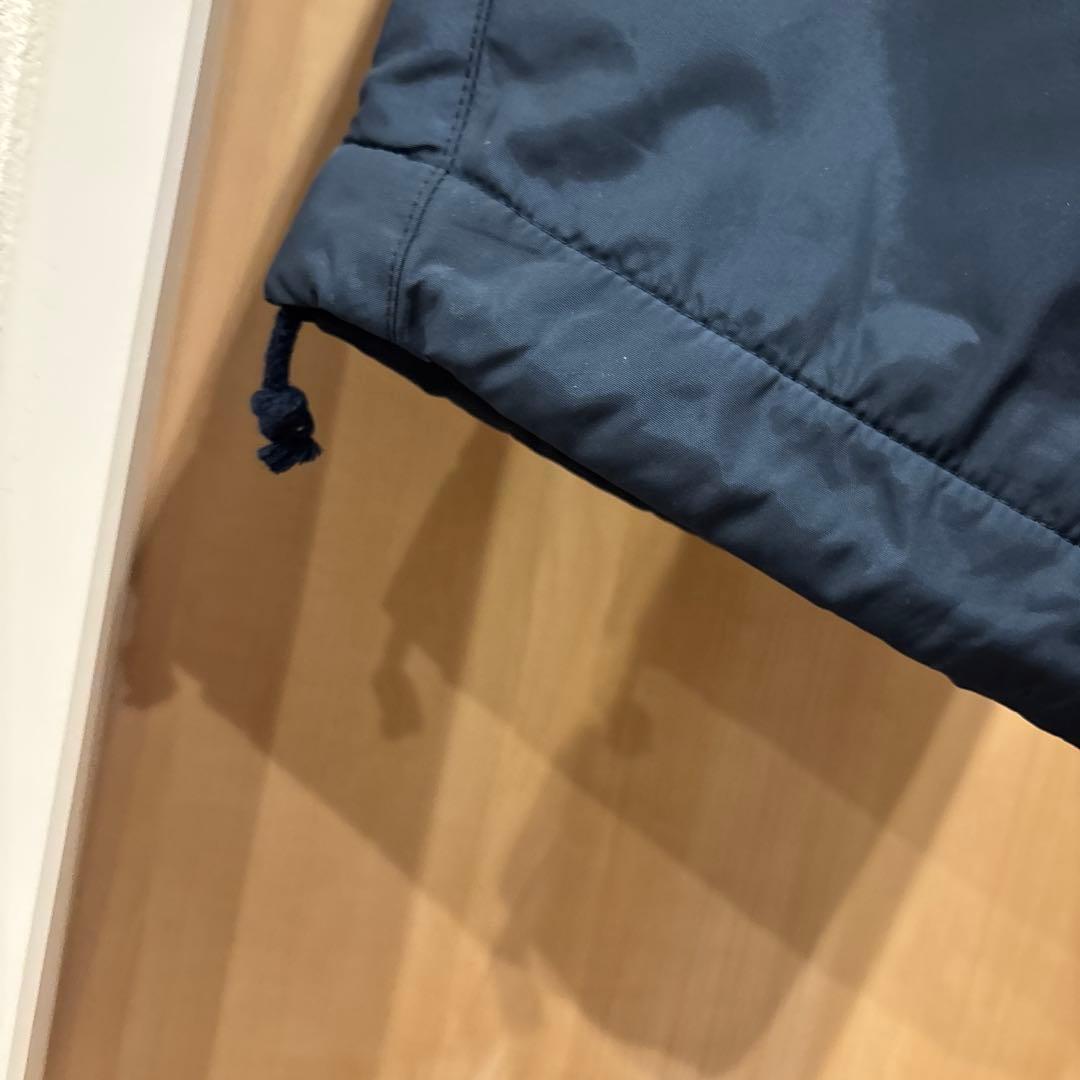 美品 DES￼CENTE ネイビー ウォームウインドブレーカー上下セットアップL