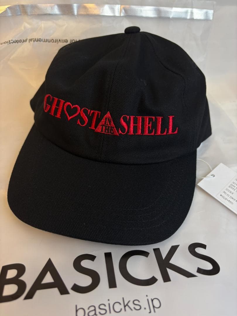 【新品未使用】攻殻機動隊展 キャップ　BASICKS