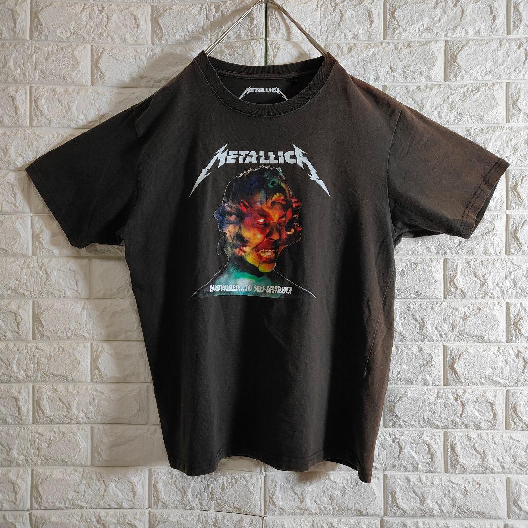 バンド古着 メタリカ Tシャツ HARDWIRED... 半袖 L ブラック
