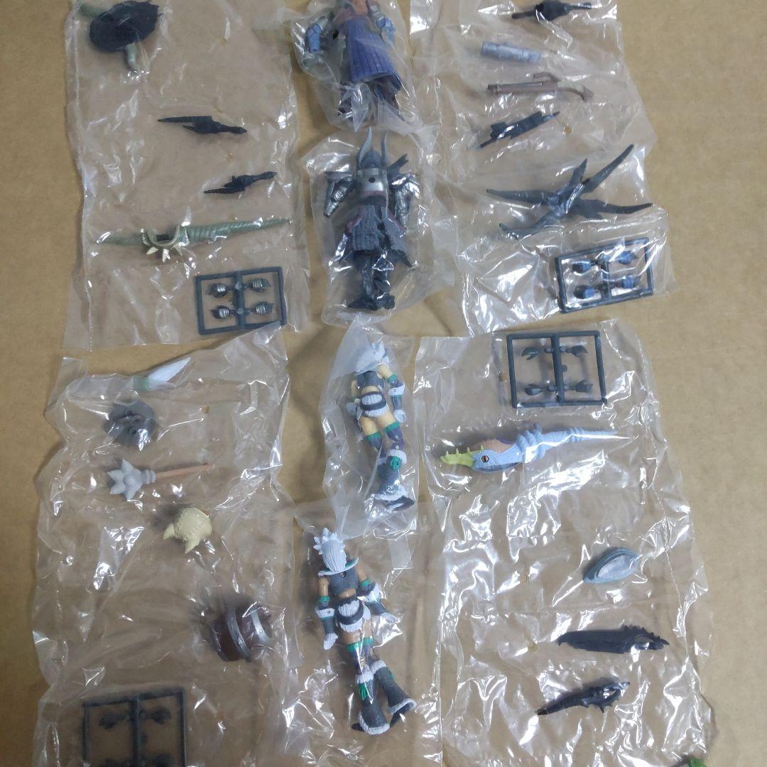 モンスターハンター モーションリヴァイヴシリーズ 可動狩人G 新品4点