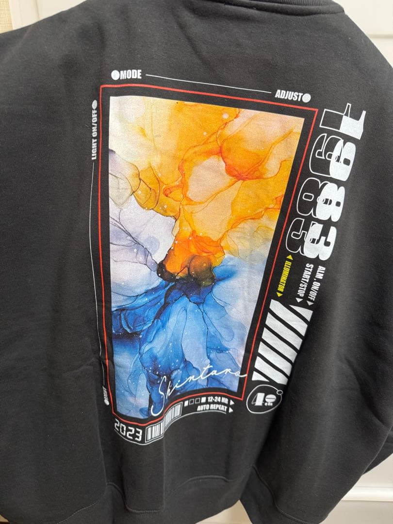 【真太郎 Produce】\"40th\" oversize SWEAT