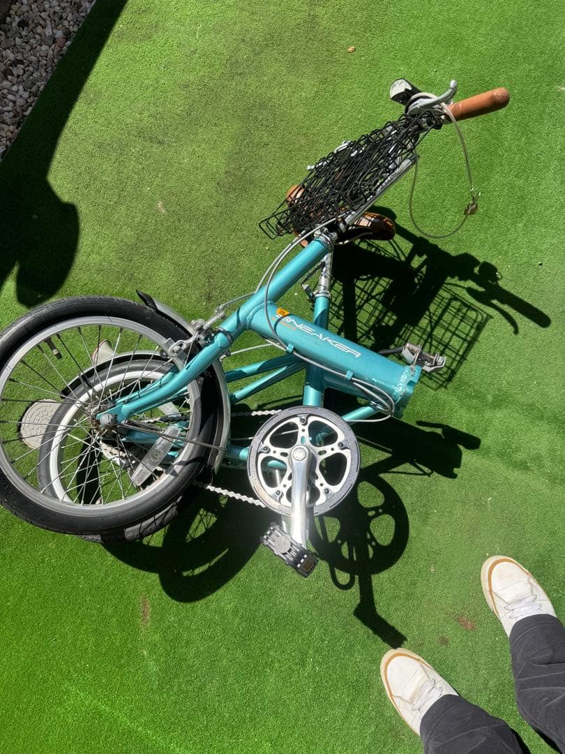 SNEAKER LIGHT 折りたたみ自転車 水色