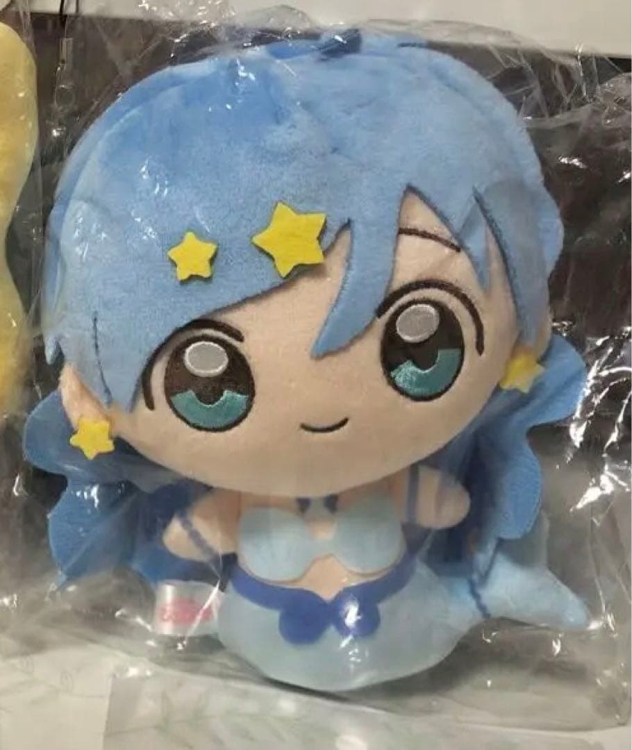 ぴちぴちピッチ　なないろシフォン　ぬいぐるみ+ ガチャガチャe-pitchマイク