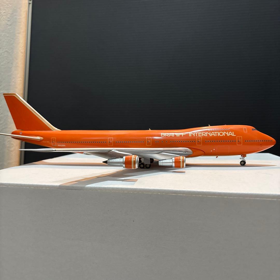 1/200 インフライト　ブラニフ　ボーイング747