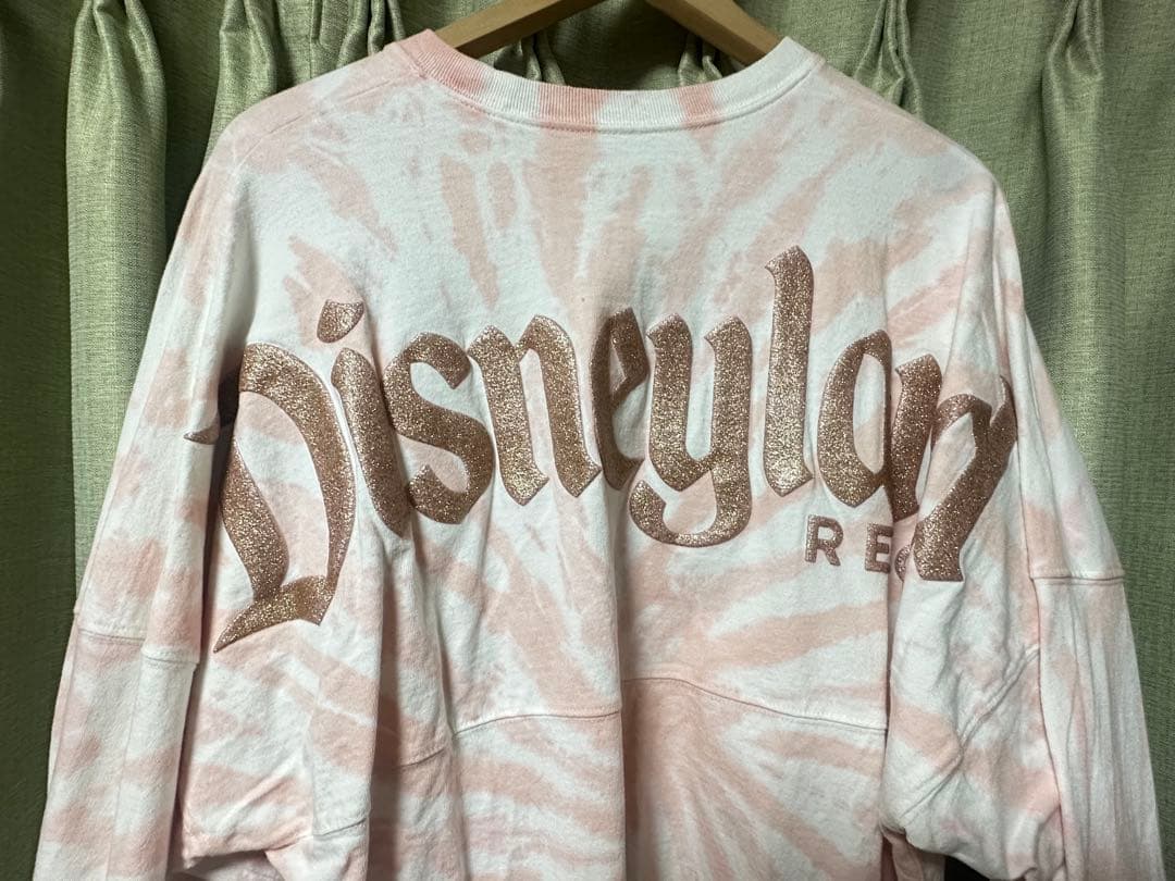 Disneyland スピリットジャージー　タイダイ柄 長袖Tシャツ　Mサイズ
