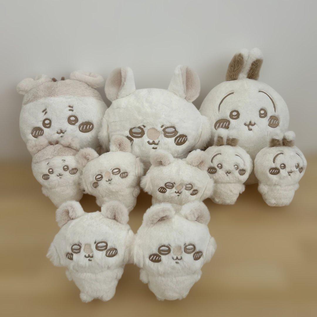 ちいかわ☆ぬいぱれっと〜ミルクいろ〜ぬいぐるみ10点セット