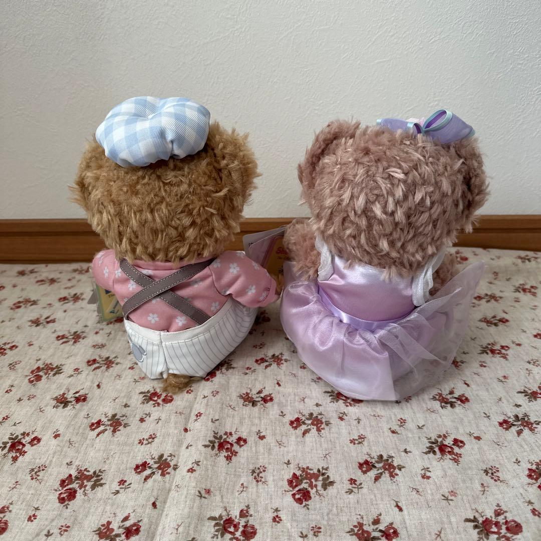 上海ディズニー❤️春日　ダッフィーシェリーメイぬいぐるみssセット