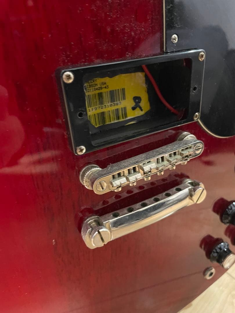 Epiphone SG エレキギター レッド　ピックアップ欠損