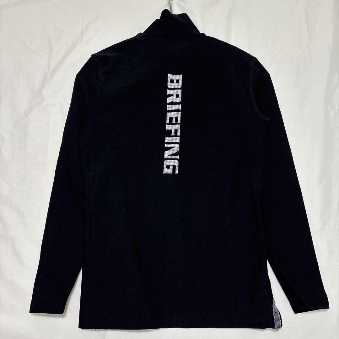 【極美品】ブリーフィング BRIEFING モックネック 長袖 レディース S
