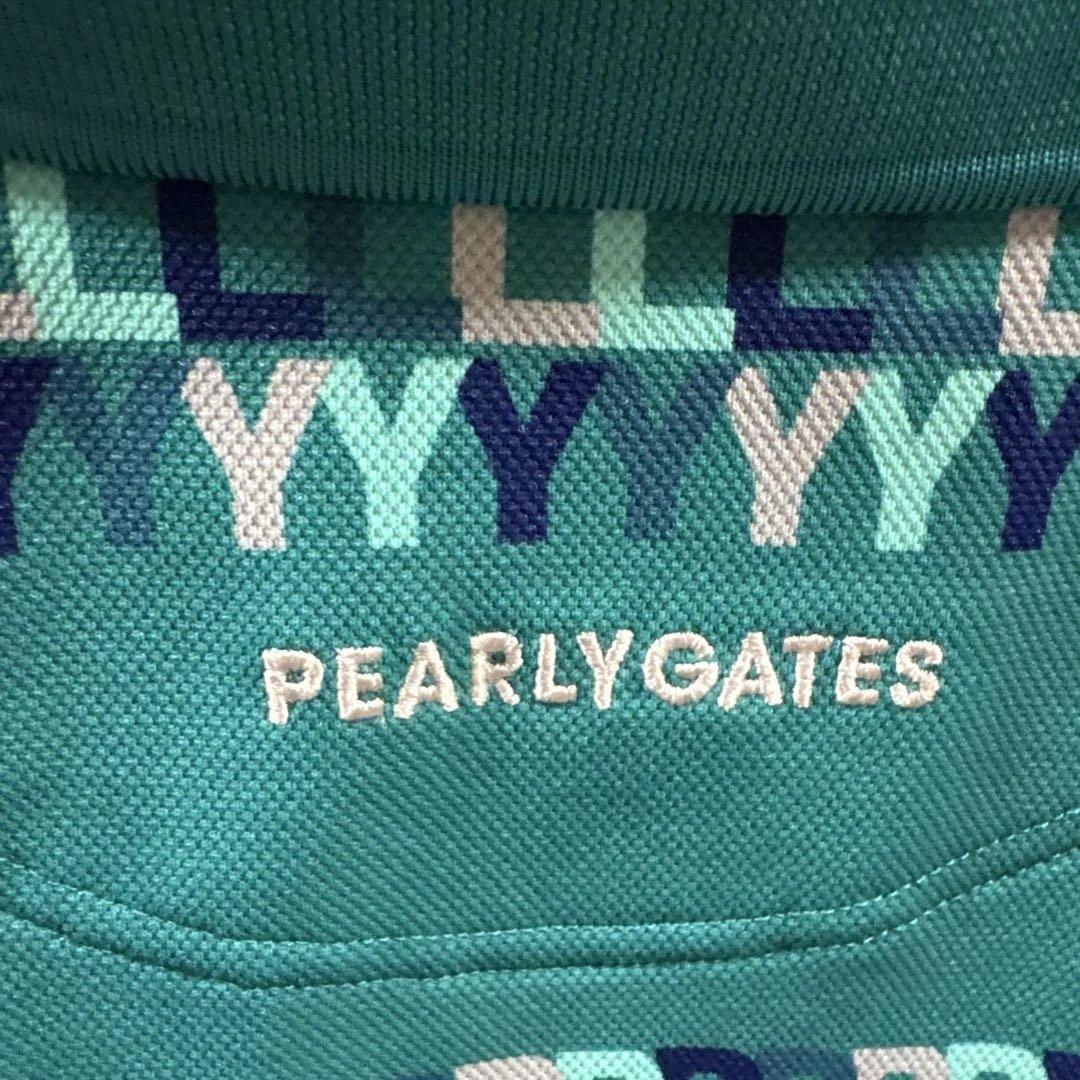 【日本製】PEARLY GATES プリント柄シャツ サイズ6