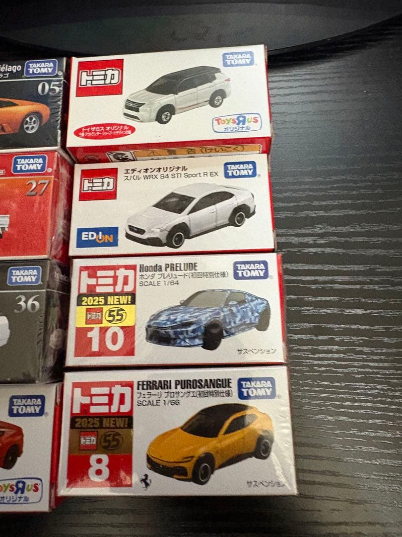 トミカ8台まとめ売り