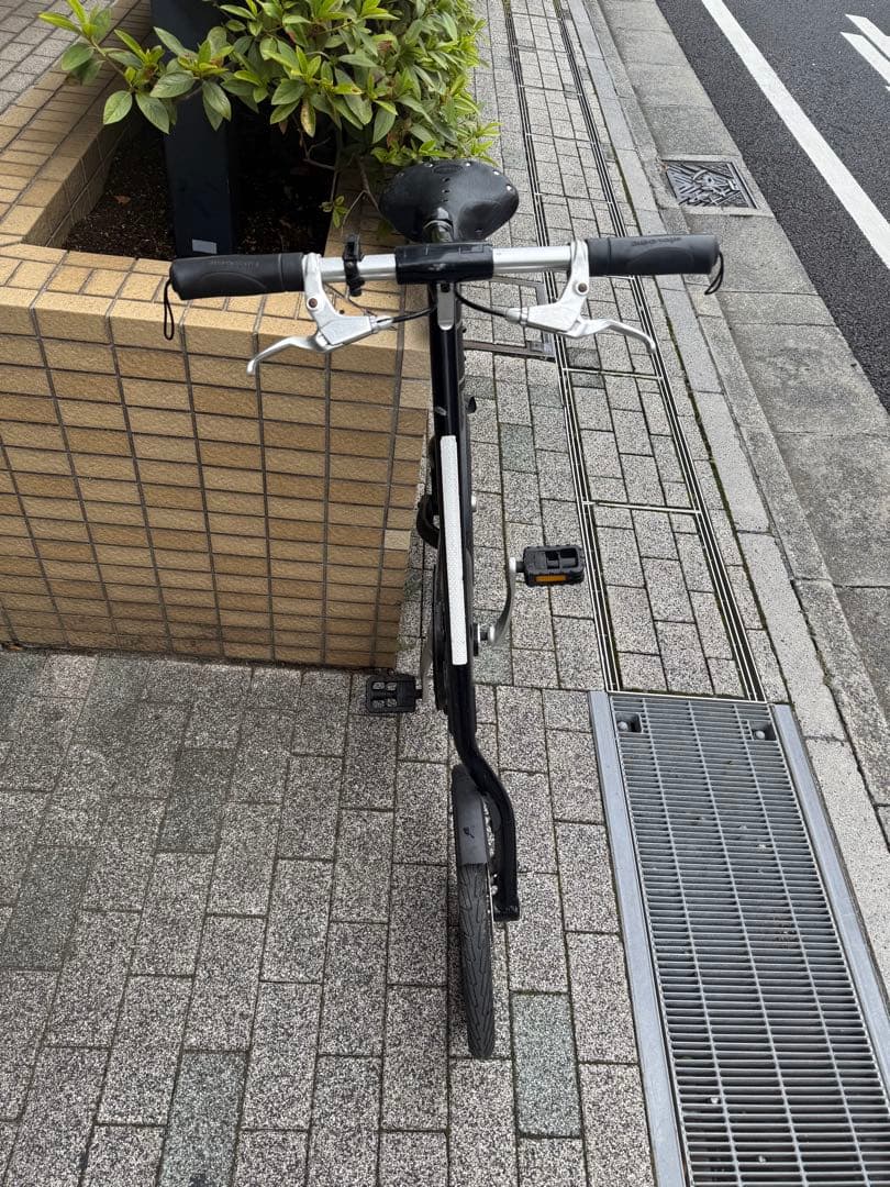 ストライダ　STRAIDA折りたたみ自転車 黒