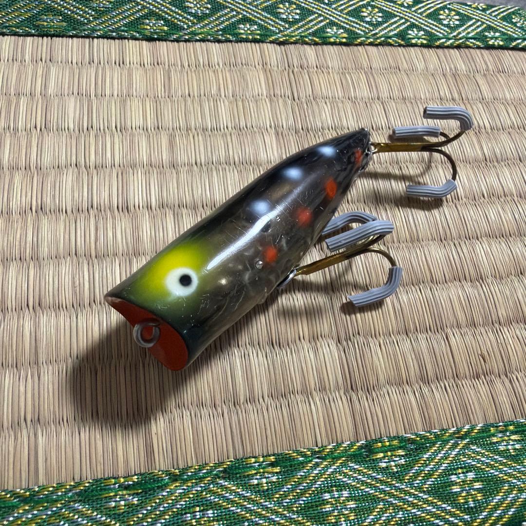 レアカラー！オールド ヘドン チャガースプーク 縦割れ 吹き目　ハンミョウカラー