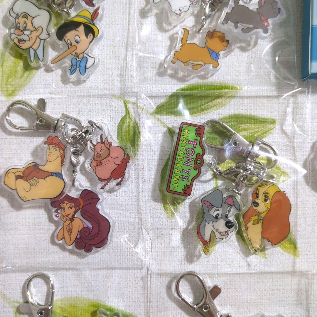【8種コンプ】ディズニー トリオ アクリル キーチェーン