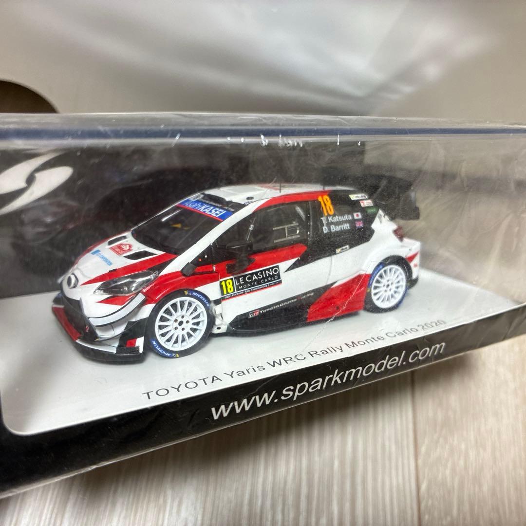 ミニカー Toyota yaris WRC Rally Monte Carlo
