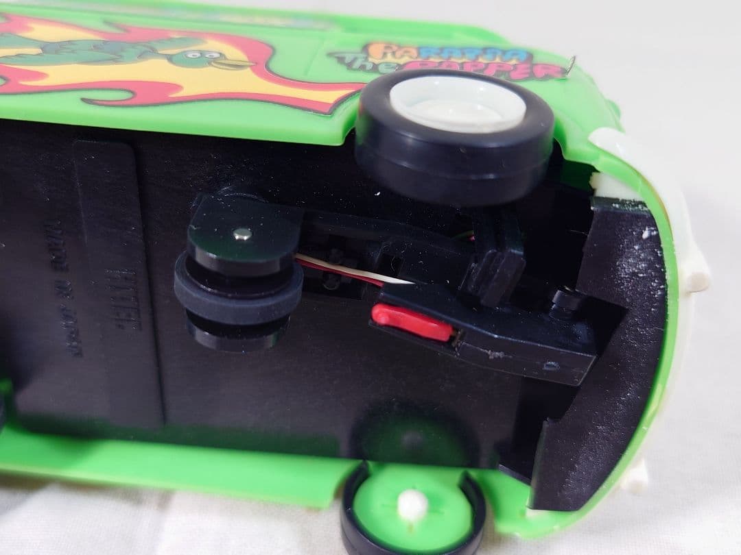 パラッパラッパー ヴァイナルキラー レコードプレーヤー 自走式 ミニカー 当時物